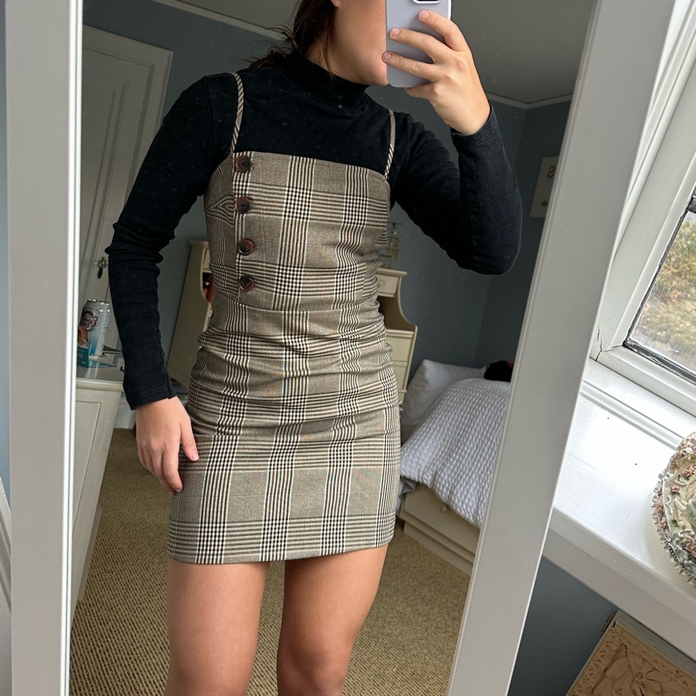 Urban Outfitters Plaid Dress Size S